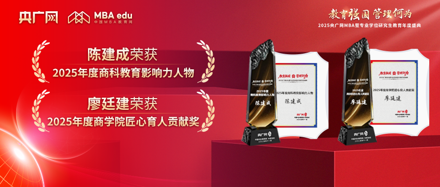 喜訊丨北京林業(yè)大學(xué)MBA兩導(dǎo)師喜獲重量級獎項